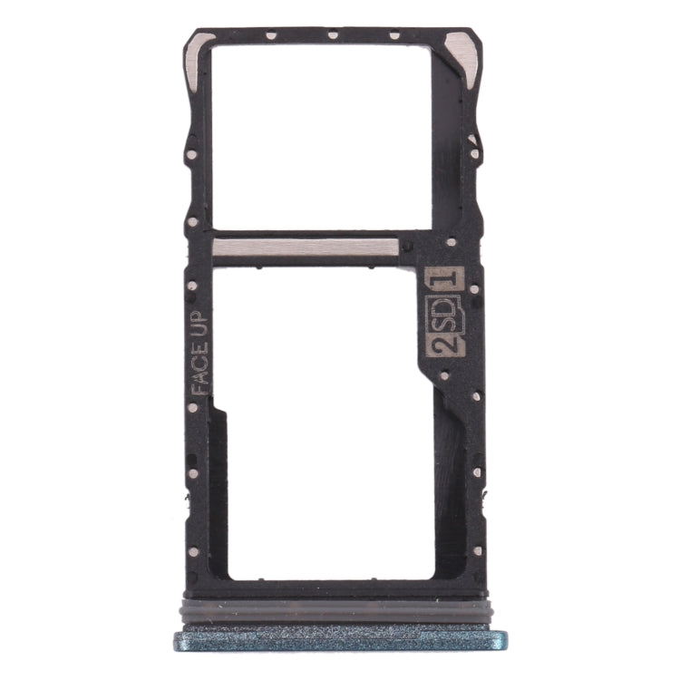 For Motorola Moto G50 SIM Card Tray + Micro SD Card Tray (Green) - Card Socket by PMC TechLife | Online Shopping South Africa | PMC TechLife | Buy Now Pay Later Mobicred