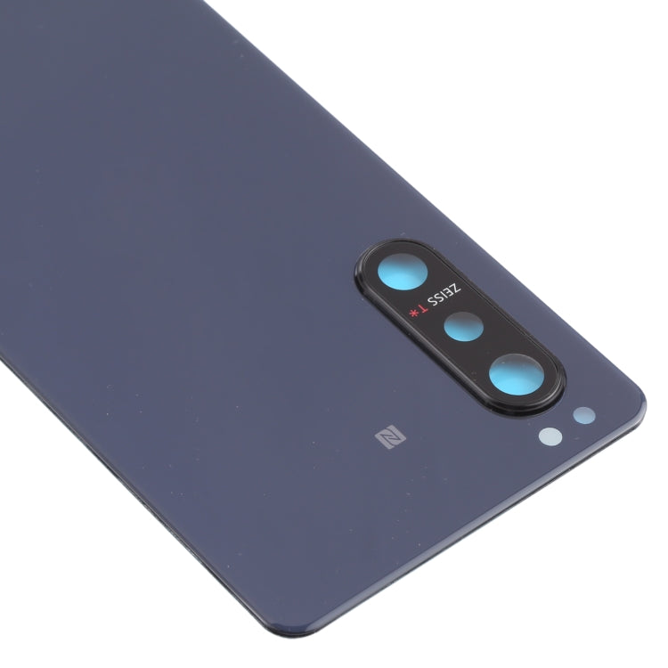 Battery Back Cover with Camera Lens Cover for Sony Xperia 5 II(Blue) - Back Cover by PMC TechLife | Online Shopping South Africa | PMC TechLife