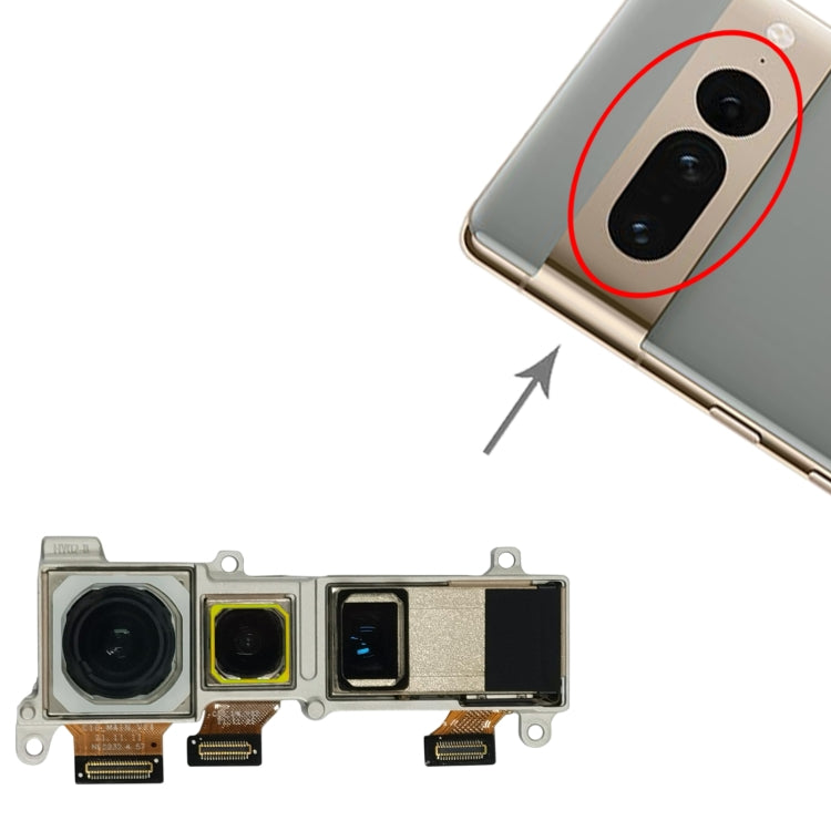 For Google Pixel 7 Pro 5G Original Back Facing Camera - Camera Parts by PMC TechLife | Online Shopping South Africa | PMC TechLife