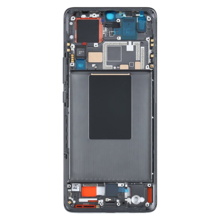 Original Front Housing LCD Frame Bezel Plate for Xiaomi 12 Pro / 12 Dimensity / 12S Pro(Black) - Frame Bezel Plate by PMC TechLife | Online Shopping South Africa | PMC TechLife