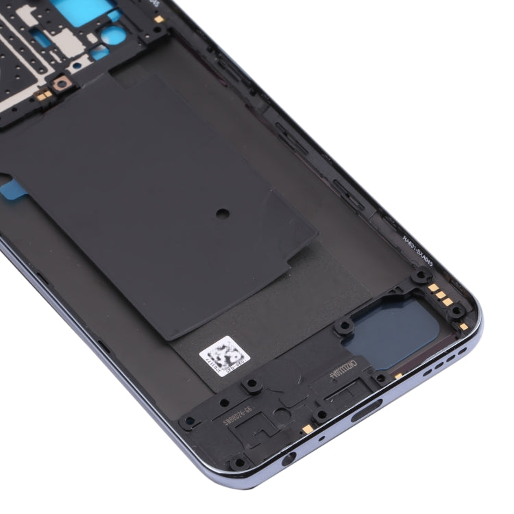 For OPPO Realme GT Neo RMX3031 Middle Frame Bezel Plate + Battery Back Cover (Black) - Frame Bezel Plate by PMC TechLife | Online Shopping South Africa | PMC TechLife