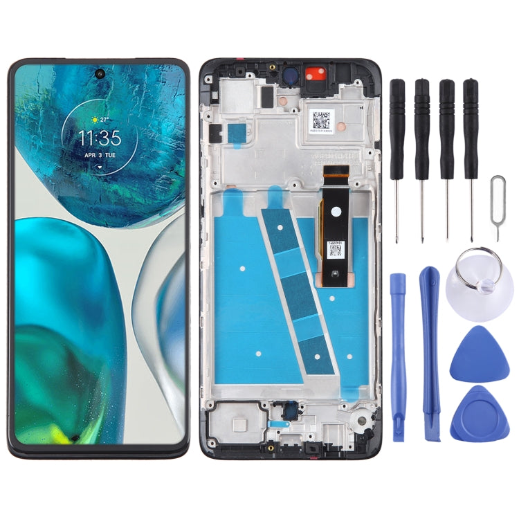 Original LCD Screen For Motorola Moto G52 Digitizer Full Assembly With Frame - free shipping - PMC TechLife - Order now!