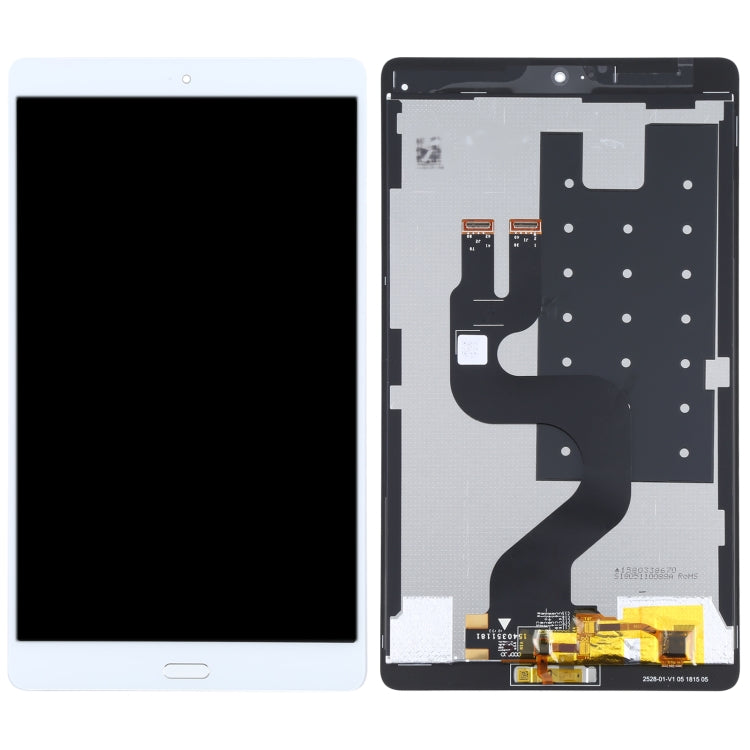 Original LCD Screen for Huawei MediaPad M3 8.4 BTV-W09/BTV-DL09 Digitizer Full Assembly with Fingerprint (White) - LCD Screen by PMC Jewellery | Online Shopping South Africa | PMC Jewellery