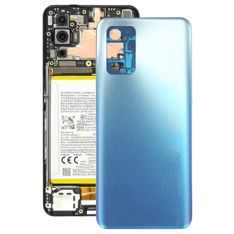 For OPPO Realme Q3 Pro 5G / Realme Q3 Pro Carnival Original Battery Back Cover + Middle Frame (Blue) - Back Cover by PMC TechLife | Online Shopping South Africa | PMC TechLife