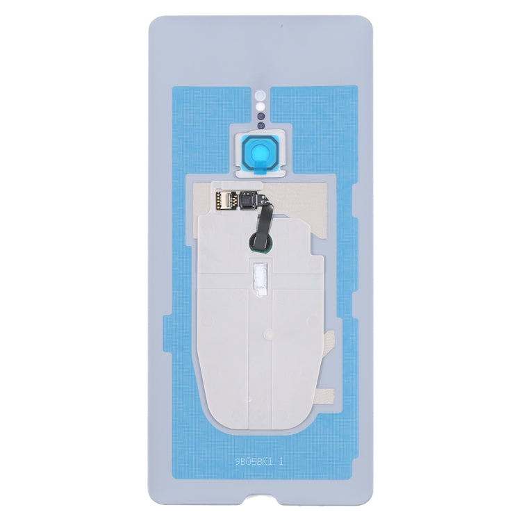 Original Battery Back Cover with Fingerprint for Sony Xperia XZ3(Silver) - Back Cover by PMC TechLife | Online Shopping South Africa | PMC TechLife