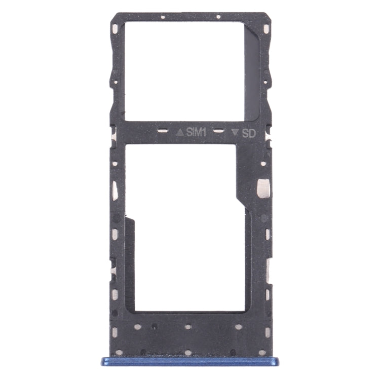 SIM Card Tray + Micro SD Card Tray for TCL Plex T780H(Blue) - For TCL by PMC TechLife | Online Shopping South Africa | PMC TechLife