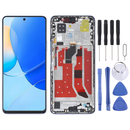 Original LCD Screen and Digitizer Full Assembly with Frame for Huawei Nova 9 SE(Purple) - LCD Screen by PMC Jewellery | Online Shopping South Africa | PMC Jewellery