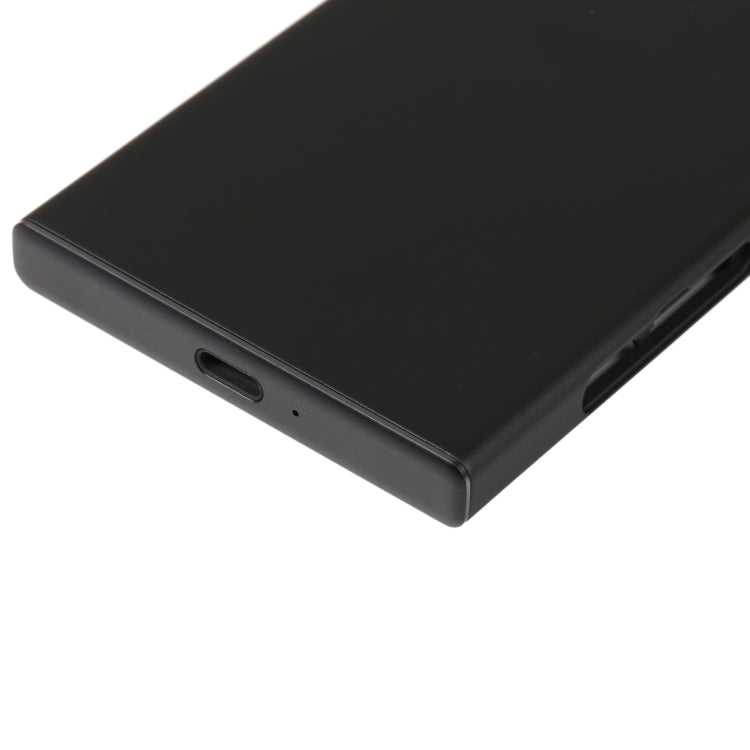 Original Battery Back Cover with Camera Lens Cover for Sony Xperia XZ1 Compact(Black) - Back Cover by PMC TechLife | Online Shopping South Africa | PMC TechLife