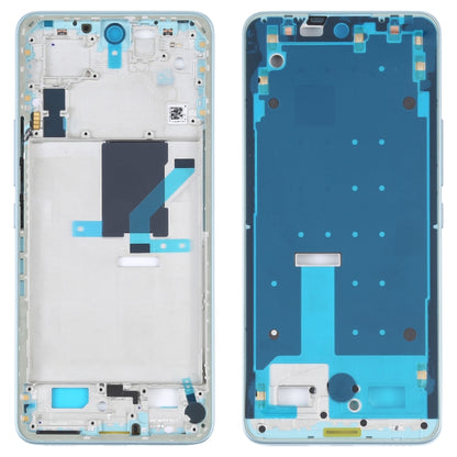 For Xiaomi 12 Lite Original Front Housing LCD Frame Bezel Plate (Blue) - Frame Bezel Plate by PMC Jewellery | Online Shopping South Africa | PMC Jewellery