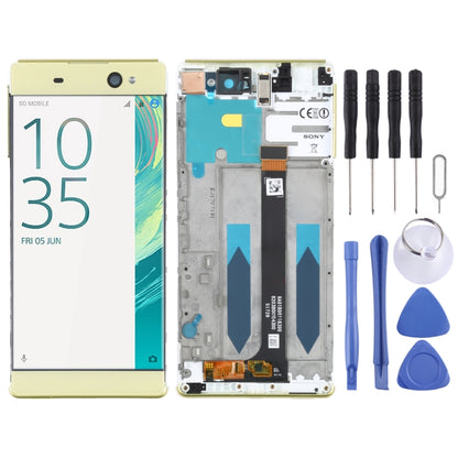 Original LCD Screen For Sony Xperia XA Ultra F3212 Digitizer Full Assembly with Frame(Gold) - LCD Screen by PMC Jewellery | Online Shopping South Africa | PMC Jewellery