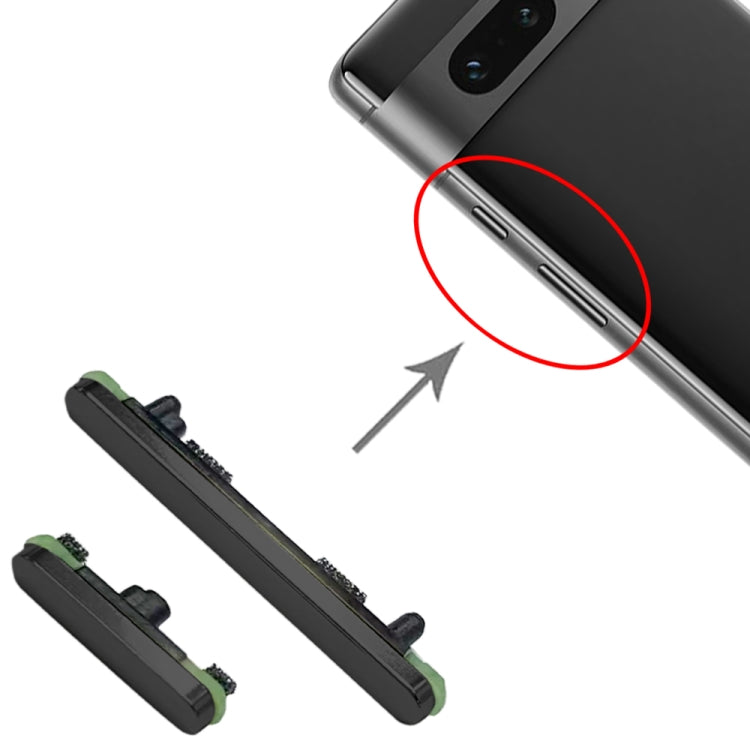 For Google Pixel 7 Power Button + Volume Control Button(Black) - Others by PMC TechLife | Online Shopping South Africa | PMC TechLife | Buy Now Pay Later Mobicred