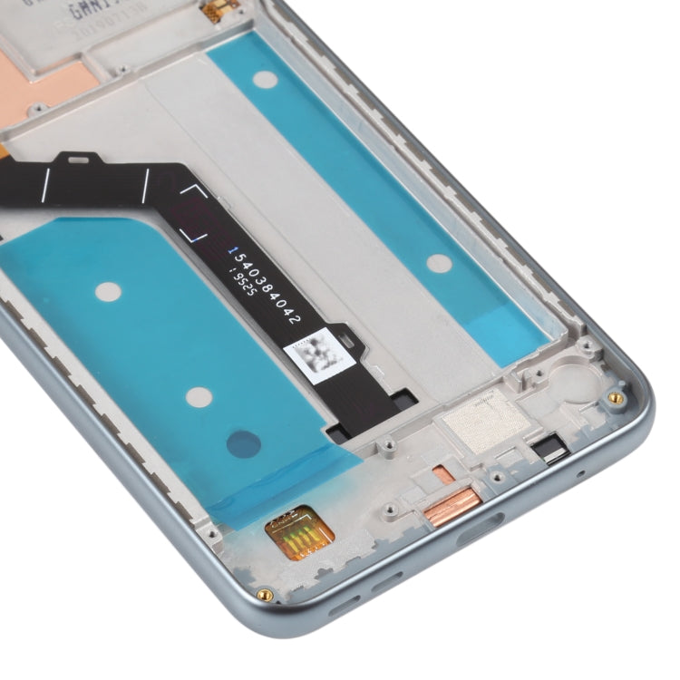 Original LCD Screen For Nokia 7.2 / 6.2 Digitizer Full Assembly with Frame(Silver) - free shipping - PMC TechLife - Order now!