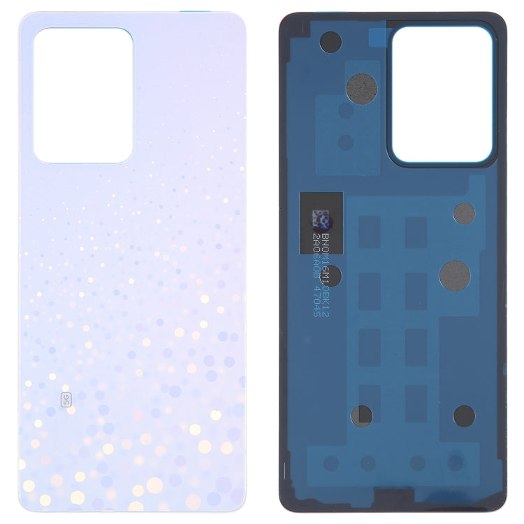 For Xiaomi Redmi Note 12 Pro 5G Original Battery Back Cover(Purple) - Back Cover by PMC TechLife | Online Shopping South Africa | PMC TechLife | Buy Now Pay Later Mobicred