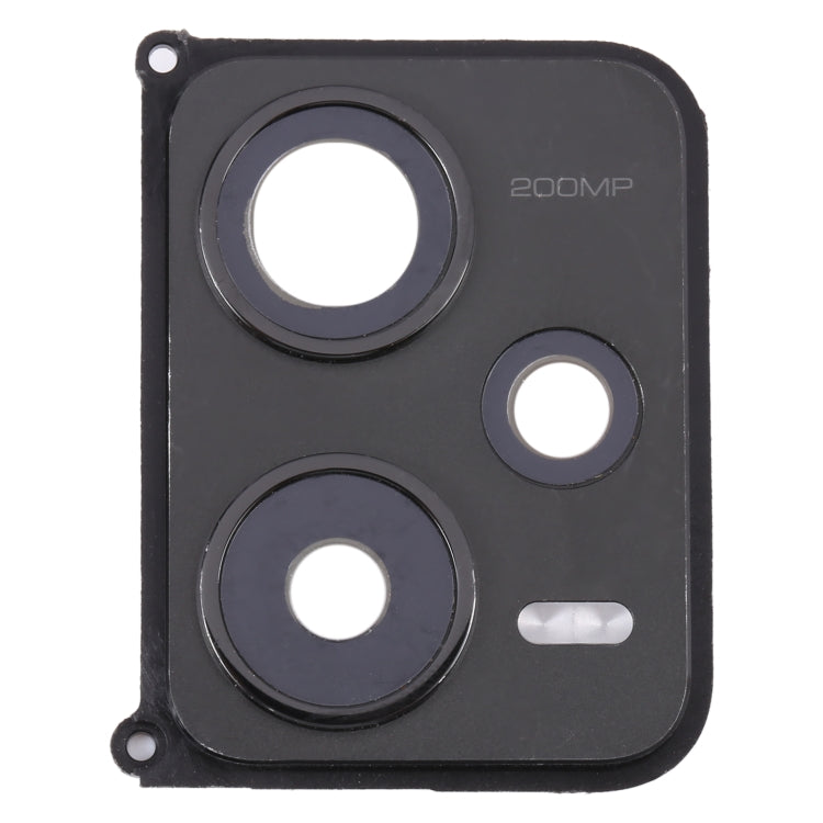 Back Camera Lens Frame for Xiaomi Redmi Note 12 Pro+ (Black) - Camera by PMC TechLife | Online Shopping South Africa | PMC TechLife