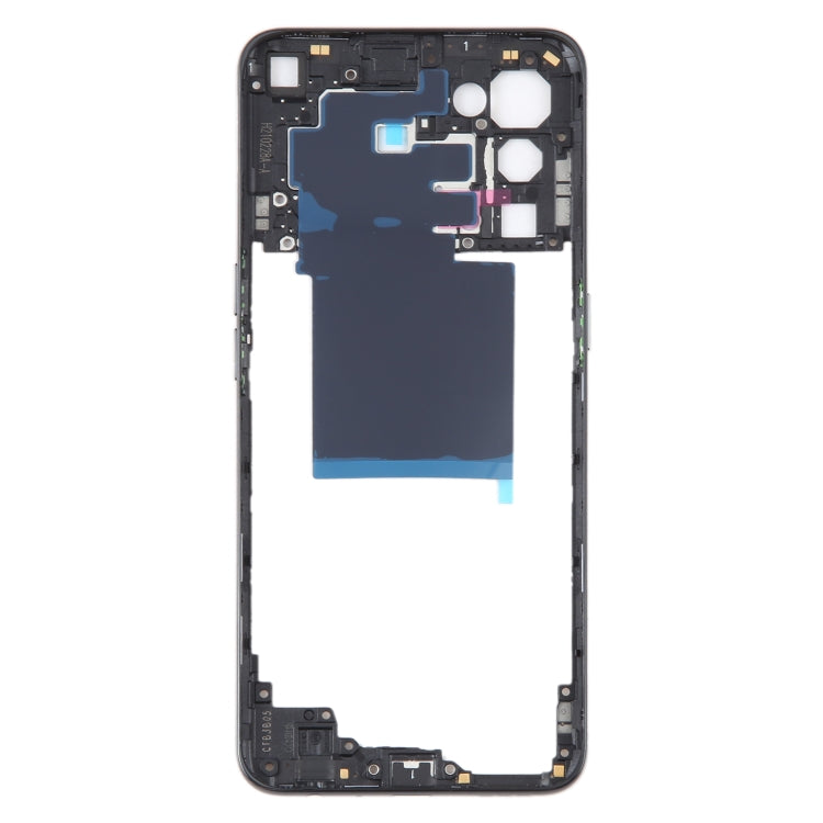 For OPPO Find X3 Lite Original Middle Frame Bezel Plate (Black) - Frame Bezel Plate by PMC Jewellery | Online Shopping South Africa | PMC Jewellery