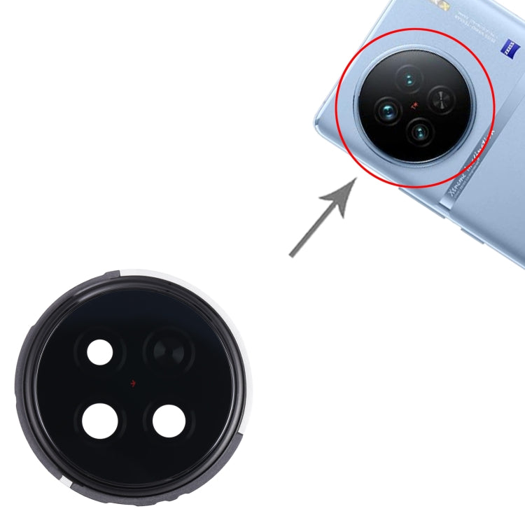 For vivo X90 Original Camera Lens Cover (Black) - Camera Parts by PMC TechLife | Online Shopping South Africa | PMC TechLife