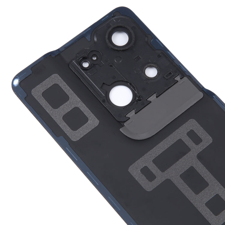 For OPPO Reno8 Pro 5G Original Battery Back Cover with Camera Lens Cover(Black) - Back Cover by PMC TechLife | Online Shopping South Africa | PMC TechLife | Buy Now Pay Later Mobicred