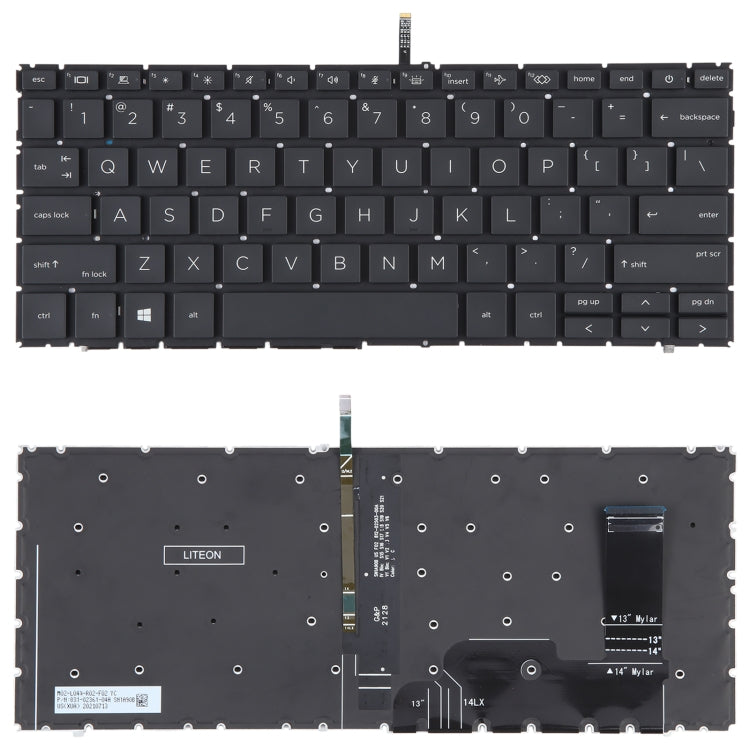 For HP ProBook 440 G9 445 G9 US Version Keyboard with Backlight - Replacement Keyboards by PMC TechLife | Online Shopping South Africa | PMC TechLife