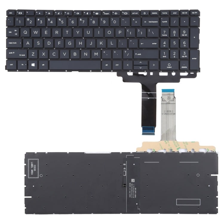 For HP ProBook 450 G8 455 G8 455R G8 650 G8 HSN-Q27C HSN-Q31C US Version Keyboard with Backlight - Replacement Keyboards by PMC Jewellery | Online Shopping South Africa | PMC Jewellery
