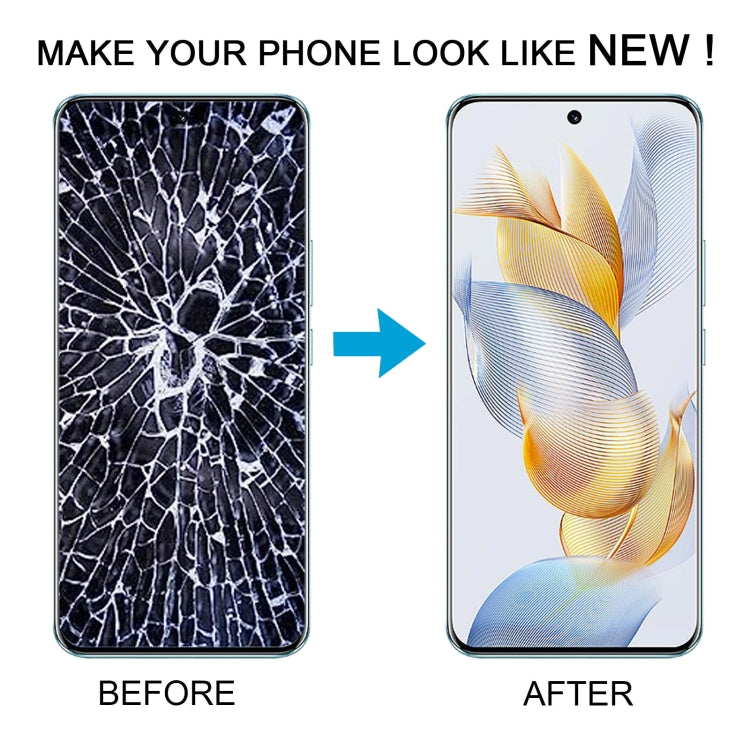 For Honor 90 Original LCD Screen Digitizer Full Assembly with Frame (Silver) - LCD Screen by PMC TechLife | Online Shopping South Africa | PMC TechLife