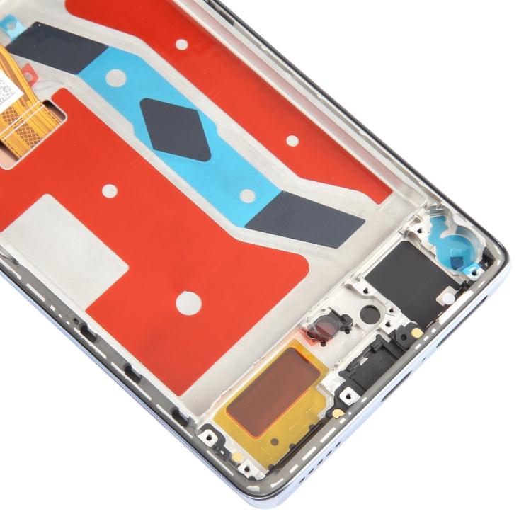 For Honor X9A Original LCD Screen Digitizer Full Assembly with Frame (Silver) - LCD Screen by PMC TechLife | Online Shopping South Africa | PMC TechLife