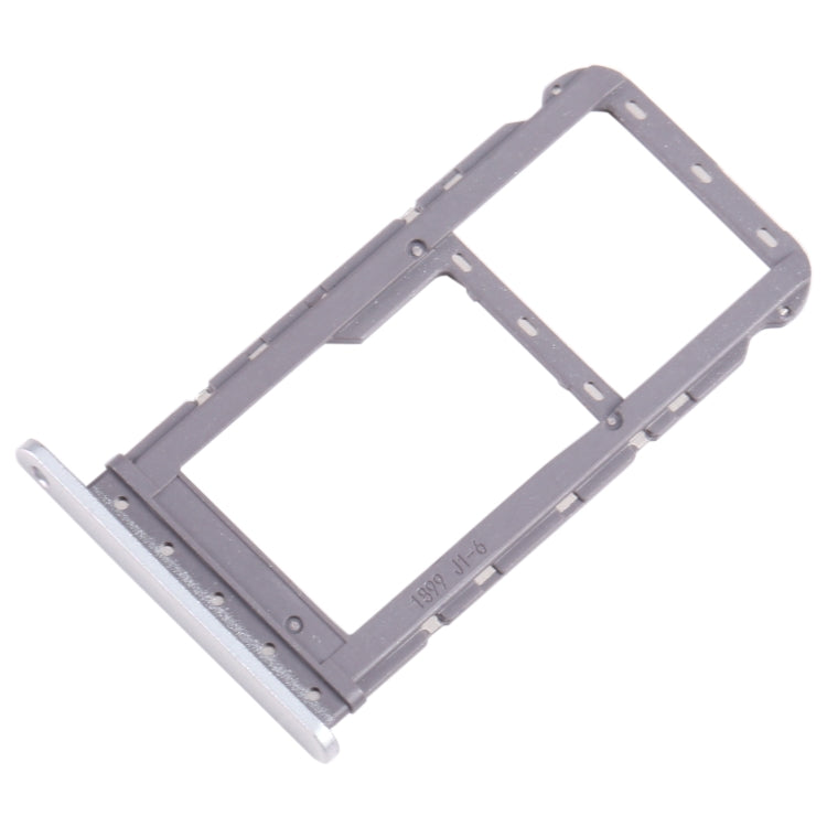 For Motorola Moto G Power 2021 SIM Card Tray + Micro SD Card Tray (Silver) - Card Socket by PMC TechLife | Online Shopping South Africa | PMC TechLife