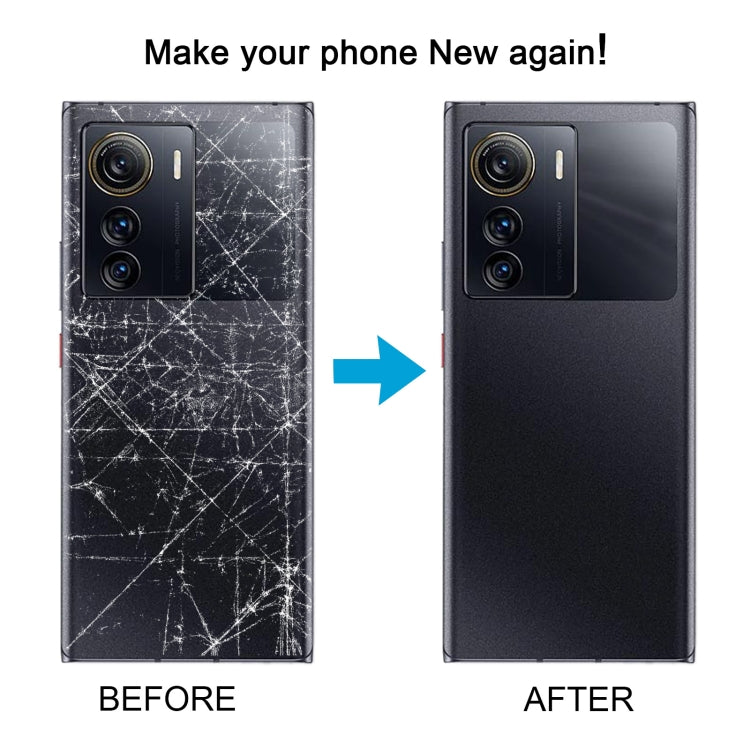 For ZTE Axon 50 Ultra Battery Back Cover(Grey) - For ZTE by PMC TechLife | Online Shopping South Africa | PMC TechLife