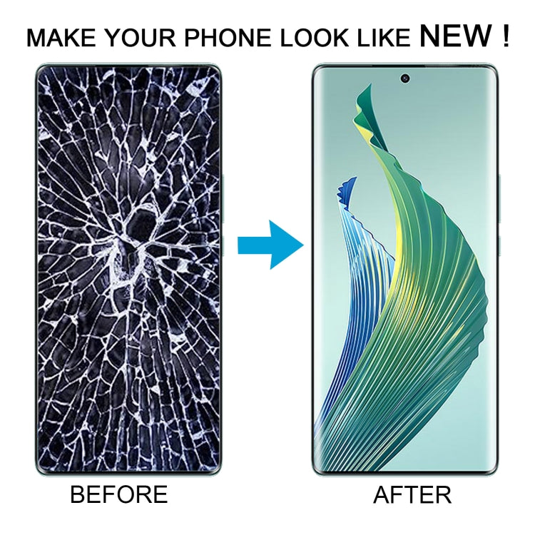For Honor Magic5 Lite Original LCD Screen Digitizer Full Assembly with Frame (Silver) - LCD Screen by PMC TechLife | Online Shopping South Africa | PMC TechLife