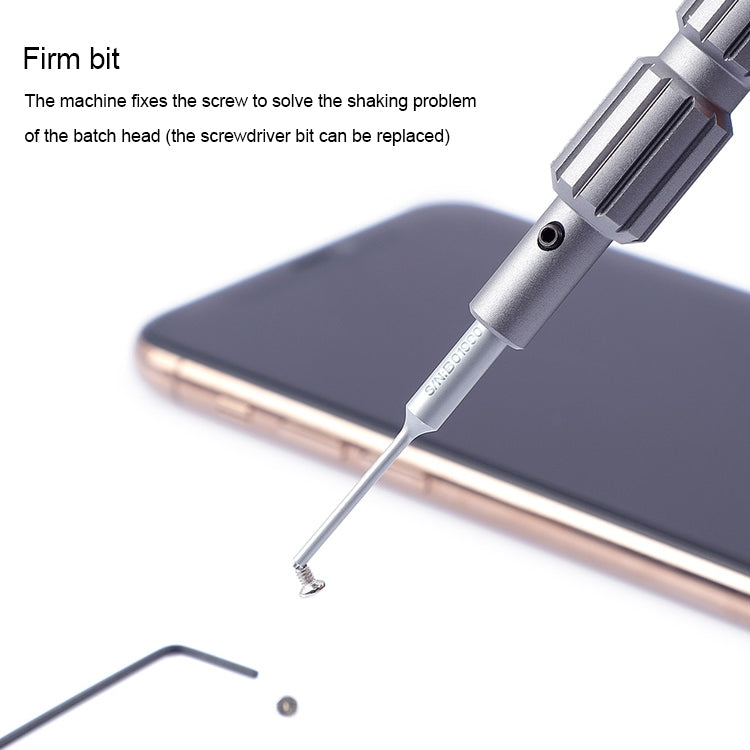 Qianli i-Thor S2 Precision 3D Texture Hollow Cross Tip Middle Bezel Screwdriver - Screwdriver by QIANLI | Online Shopping South Africa | PMC TechLife | Buy Now Pay Later Mobicred