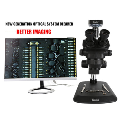 Kaisi 37050 7X-50X Trinocular Microscope with Light - Microscope Magnifier Series by Kaisi | Online Shopping South Africa | PMC Jewellery | Buy Now Pay Later Mobicred