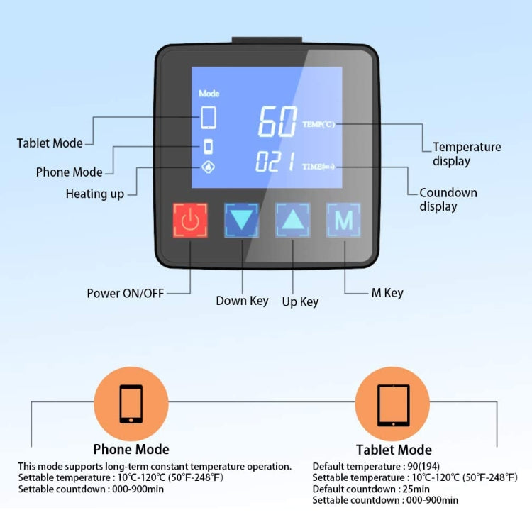 CPB CP300 LCD Screen Heating Pad Safe Repair Tool, EU Plug - free shipping - PMC TechLife - Order now!