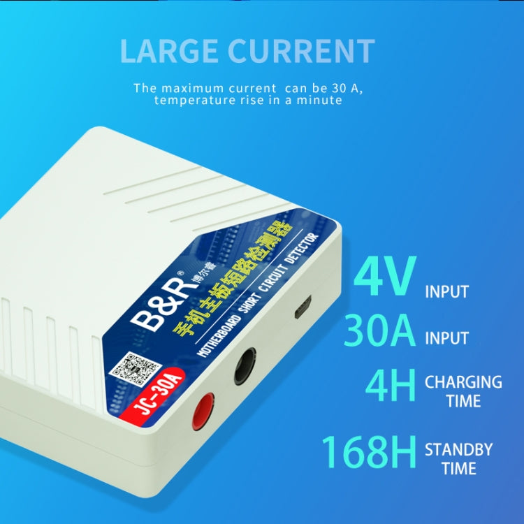 B&R JC-30A Super Current Mobile Phone Motherboard Short-Circuit Detector Repairer Tool - Test Tools by PMC TechLife | Online Shopping South Africa | PMC TechLife