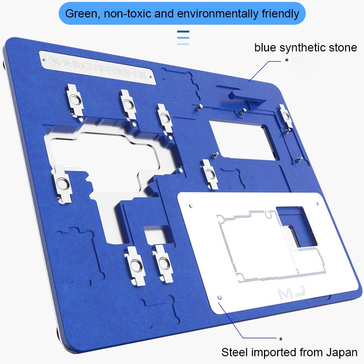 Mijing K32 3 in 1 PCB Holder for iPhone 11/11 Pro/11 Pro Max - Repair Fixture by MIJING | Online Shopping South Africa | PMC Jewellery