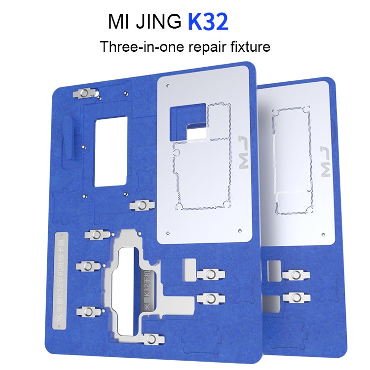 Mijing K32 3 in 1 PCB Holder for iPhone 11/11 Pro/11 Pro Max - Repair Fixture by MIJING | Online Shopping South Africa | PMC Jewellery
