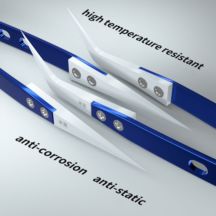 Mijing Antistatic Precision Diamagnetism Tweezers(Straight) - Tweezers by MIJING | Online Shopping South Africa | PMC Jewellery