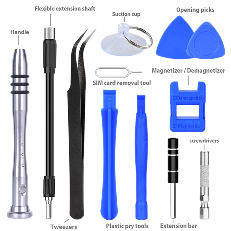 115 in 1 Metal Handle Screwdriver Repair Tools Kit - Screwdriver Set by PMC TechLife | Online Shopping South Africa | PMC TechLife