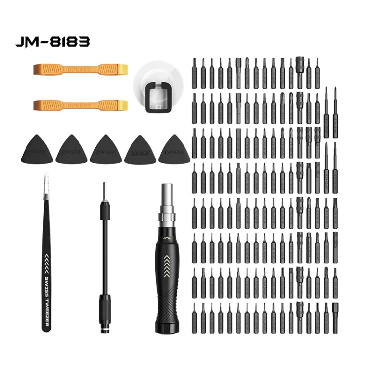 JAKEMY JM-8183 145 in 1 Manual Multi-purpose Tool Screwdriver Set - Screwdriver Set by JAKEMY | Online Shopping South Africa | PMC Jewellery