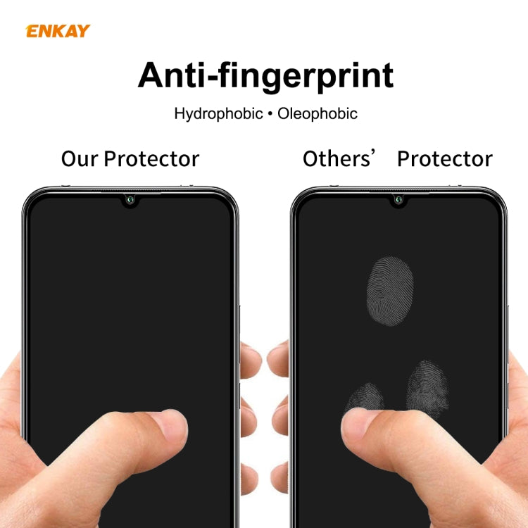 For Xiaomi Mi 10 Lite /Redmi 10X 5G 10 PCS ENKAY Hat-Prince Full Glue 0.26mm 9H 2.5D Tempered Glass Full Coverage Film -  by ENKAY | Online Shopping South Africa | PMC Jewellery