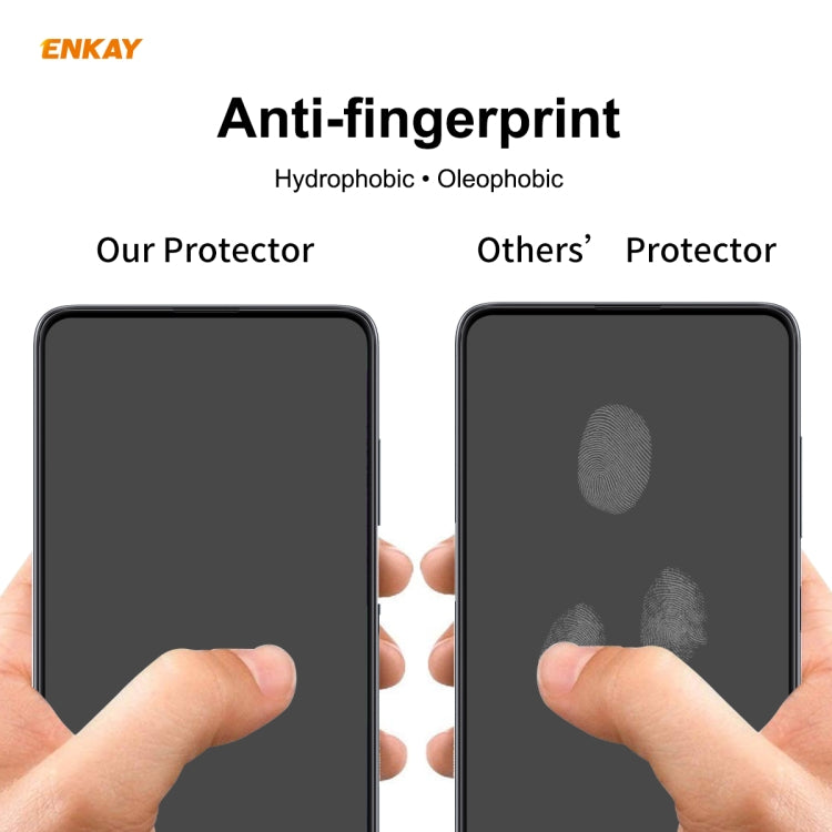 For Redmi 10X 4G / Redmi Note 9 10 PCS ENKAY Hat-Prince Full Glue 0.26mm 9H 2.5D Tempered Glass Full Coverage Film -  by ENKAY | Online Shopping South Africa | PMC Jewellery | Buy Now Pay Later Mobicred