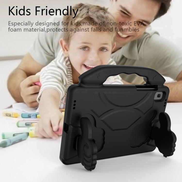 For Samsung Galaxy Tab S6 10.5 / T860 Thumb Bracket EVA Shockproof Tablet Case(Black) - Tab S6 10.5 T860 / T865 by PMC TechLife | Online Shopping South Africa | PMC TechLife | Buy Now Pay Later Mobicred