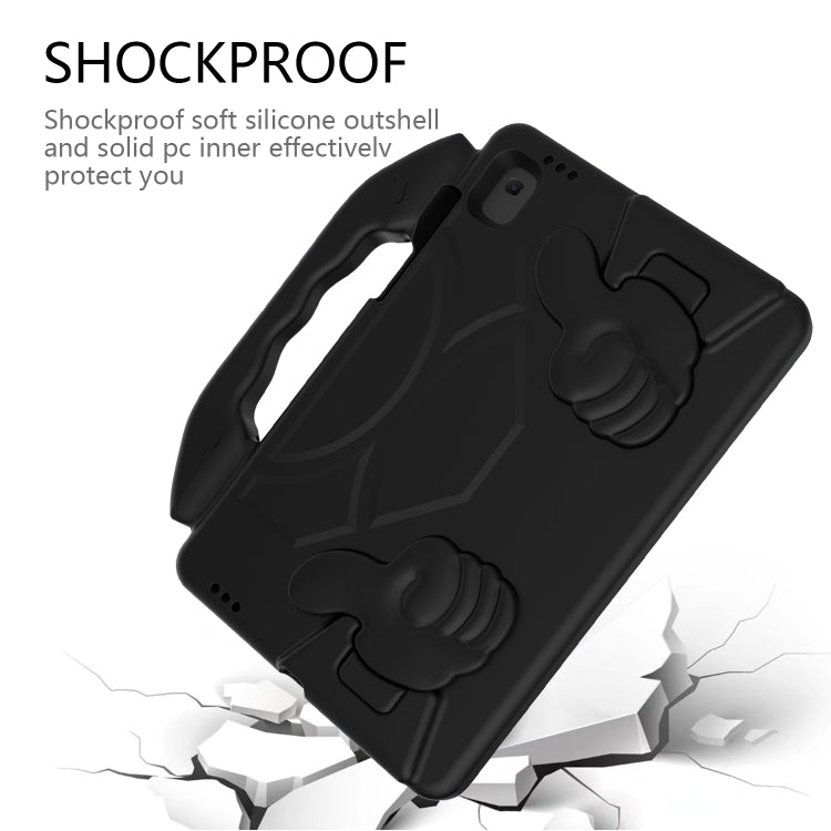 For Samsung Galaxy Tab S6 10.5 / T860 Thumb Bracket EVA Shockproof Tablet Case(Black) - Tab S6 10.5 T860 / T865 by PMC TechLife | Online Shopping South Africa | PMC TechLife | Buy Now Pay Later Mobicred
