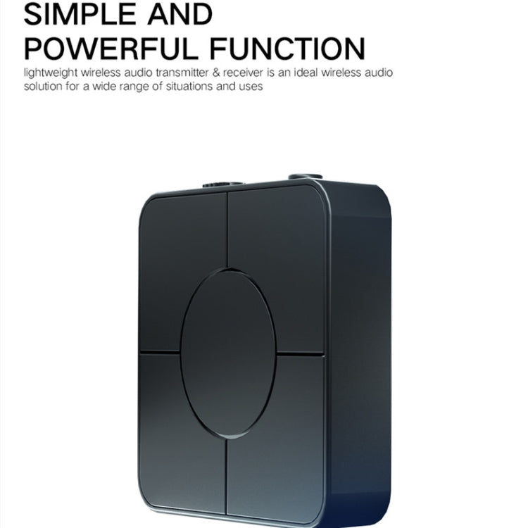 KN326 Bluetooth Audio Receiver Transmitter 5.0 Two-in-one Bluetooth Adapter for Hands-free Calls - Audio Receiver Transmitter by PMC TechLife | Online Shopping South Africa | PMC TechLife