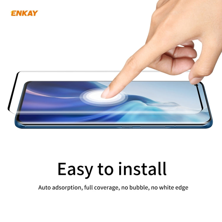 5 PCS For Xiaomi Mi 11 ENKAY Hat-Prince 0.26mm 9H 3D Explosion-proof Full Screen Curved Heat Bending Tempered Glass Film -  by ENKAY | Online Shopping South Africa | PMC Jewellery