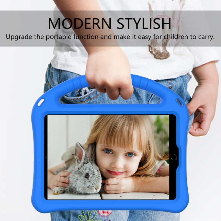 For iPad Mini5/4/3/2/1 EVA Flat Anti Falling Protective Case Shell with Holder(Blue) - iPad Mini 4 & 3 & 2 & 1 Cases by PMC TechLife | Online Shopping South Africa | PMC TechLife | Buy Now Pay Later Mobicred