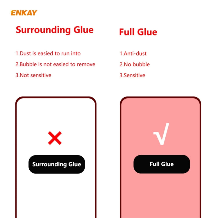 For Xiaomi Redmi K40 / K40 Pro(+) 10 PCS ENKAY Hat-Prince Full Glue 0.26mm 9H 2.5D Tempered Glass Full Coverage Film -  by ENKAY | Online Shopping South Africa | PMC Jewellery