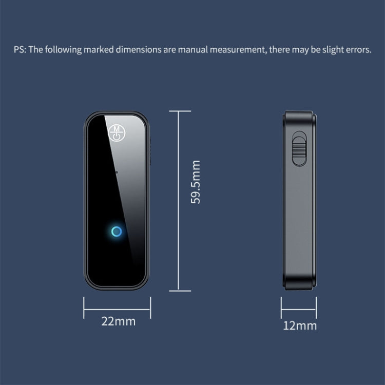 C28 Bluetooth 5.0 2-in-1 Audio Receiver Transmitter Car Home Bluetooth Receiver - Audio Receiver Transmitter by PMC TechLife | Online Shopping South Africa | PMC TechLife