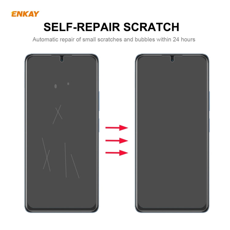 For Redmi Note 10 Pro / Note 10 Pro Max 5 PCS ENKAY Hat-Prince Full Glue Full Coverage Screen Protector Explosion-proof Hydrogel Film - For Xiaomi by ENKAY | Online Shopping South Africa | PMC TechLife | Buy Now Pay Later Mobicred