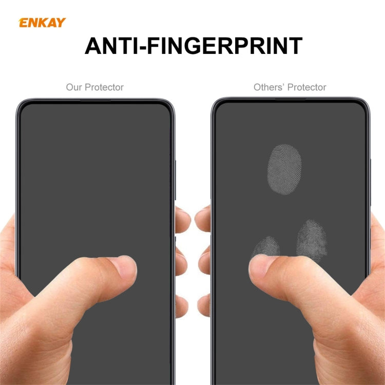 For Xiaomi Poco M3 Pro / Redmi Note 10 5G 10 PCS ENKAY Hat-Prince Full Glue 0.26mm 9H 2.5D Tempered Glass Full Coverage Film -  by ENKAY | Online Shopping South Africa | PMC Jewellery