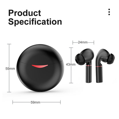 T&G T50 Sport TWS Bluetooth Earphone HIFI Noise Canceling Handfree Earbuds with Microphone(Black) - Bluetooth Earphone by T&G | Online Shopping South Africa | PMC Jewellery | Buy Now Pay Later Mobicred