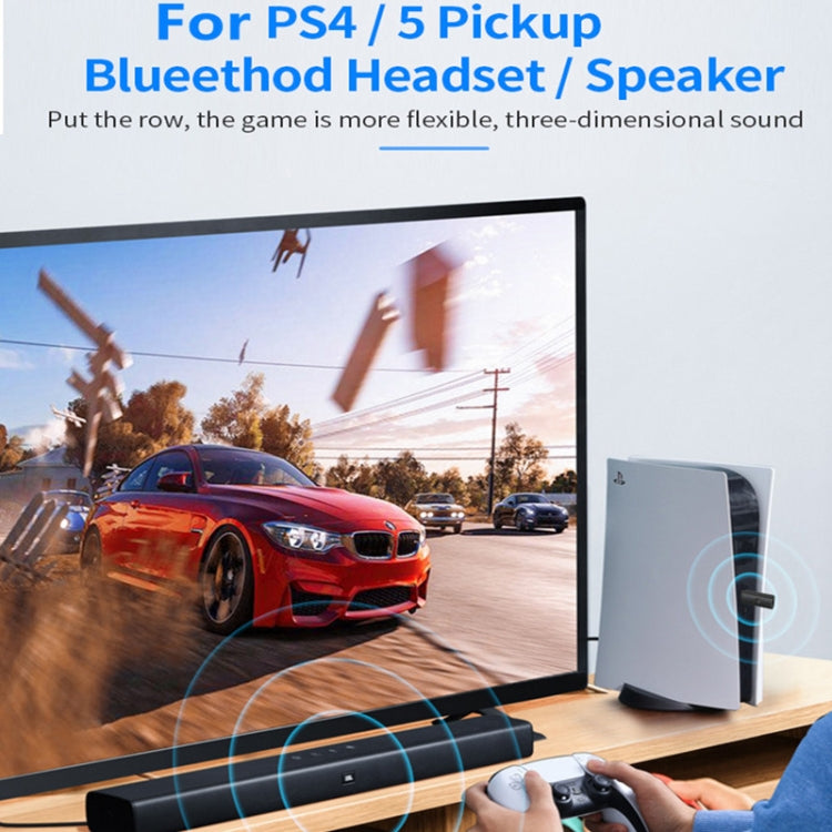 TX35 Bluetooth 5.2 Transmitter One Drag Two USB / AUX Dual Output - Audio Receiver Transmitter by PMC TechLife | Online Shopping South Africa | PMC TechLife